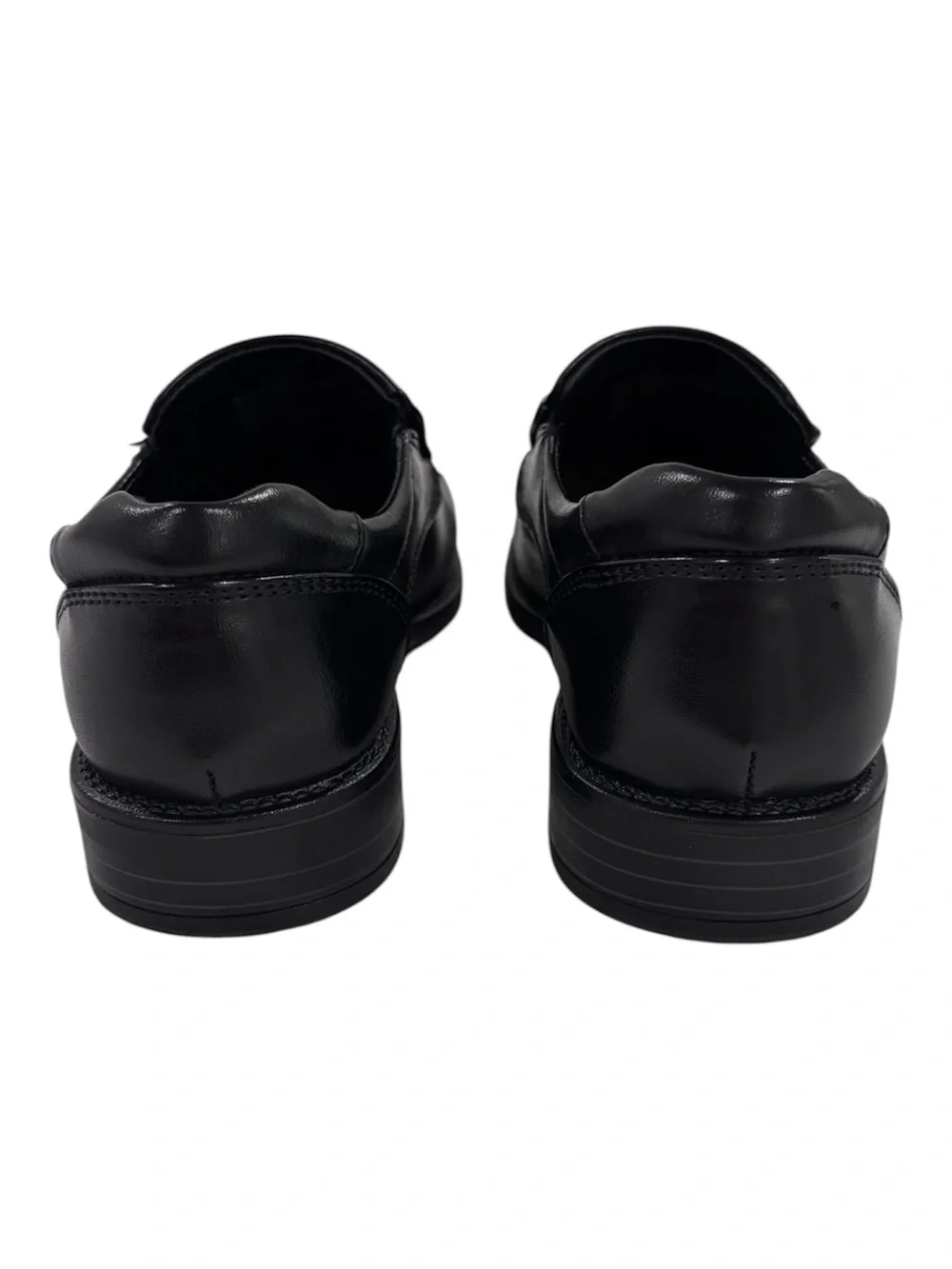 Robert David Lil Tim Black Slip On Dress Shoes Boys Size 12 1/2 M
